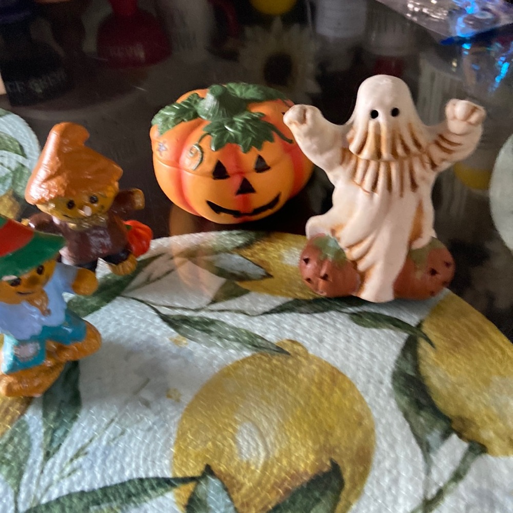 Vintage Halloween decorations